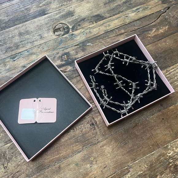 Agent Provocateur Jewelry - NWT and Box Agent Provocateur Thorn / Barbed Wire Necklace